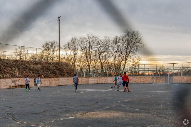 Walnut Hills Park offers a place for locals to play soccer any time of the year.