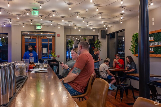 Broadway-Fell Corridor has a number of great places for food like Pizza Payaa.