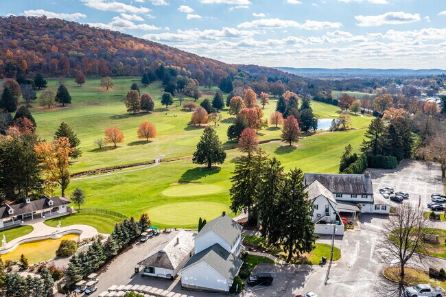 Harkers Hollow Golf Club has very scenic landscaping in Harmony Township, N.J.
