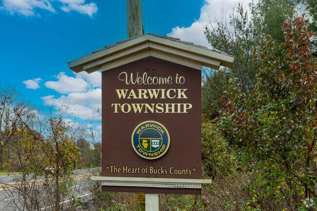 Welcome to Warwick Township where residents can find easy living.