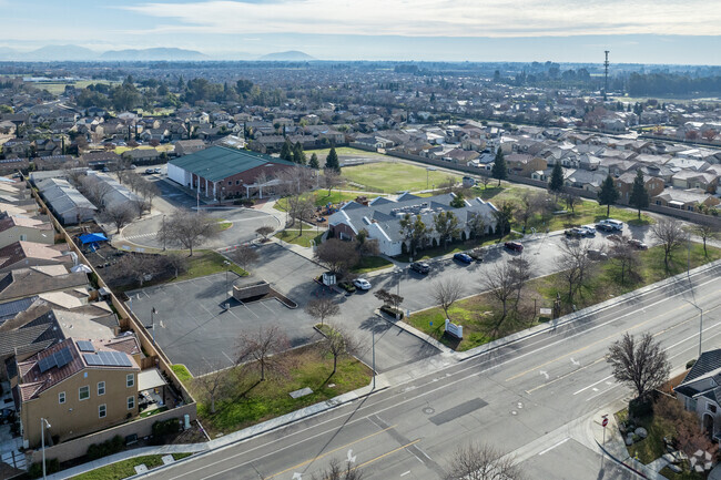 The campus of Clovis Christian Schools in Fresno.