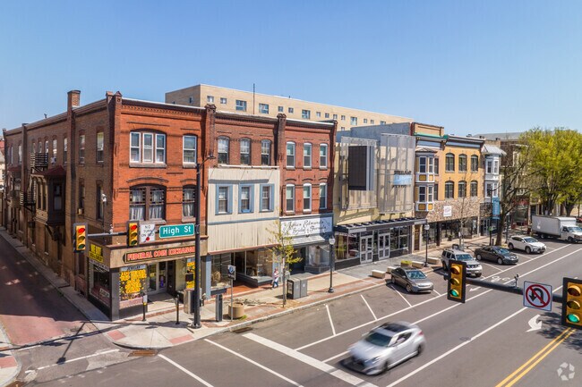 Downtown Pottstown residents have easy access to many retail and dining options.
