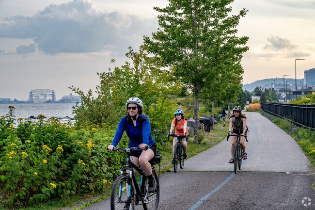 Endion residents have easy access to the famed Duluth Lake Walk.