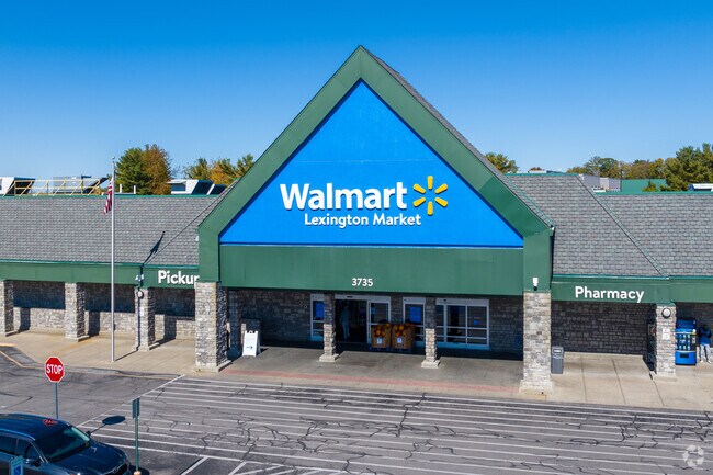 The Walmart Lexington Market is a popular place for grocery shopping.