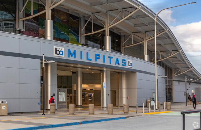 Milpitas BART Station can take you anywhere in the Bay Area.