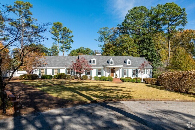 More traditional style of homes are much larger than the ranch homes found in Hickory Hills.