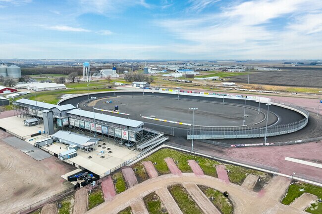 Jackson Motorplex hosts thrilling stock car races.