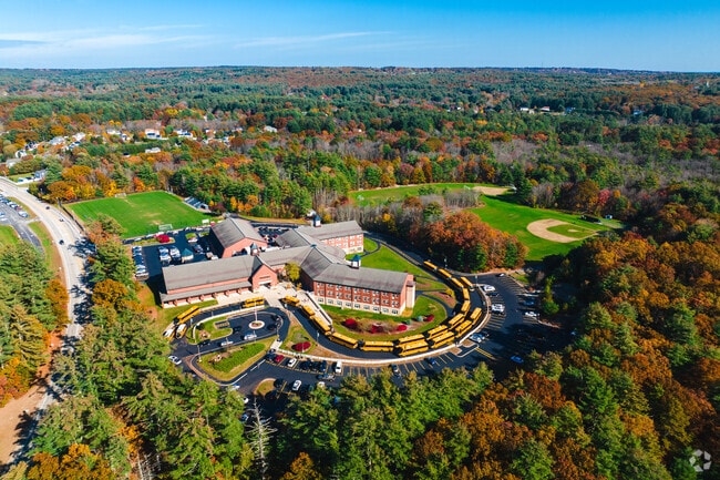 A highly rated school, Nipmuc Regional High School Is nestled in the town of Upton.