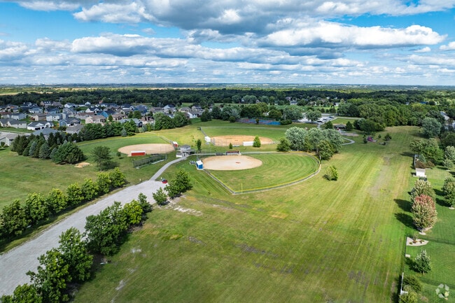 Centennial Park really forms the heart of today's Huxley.