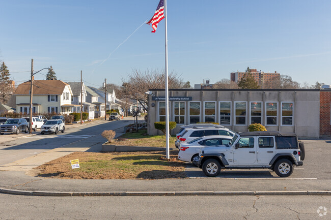 Exterior of  Orlo Ave Elementary School in East Providence.