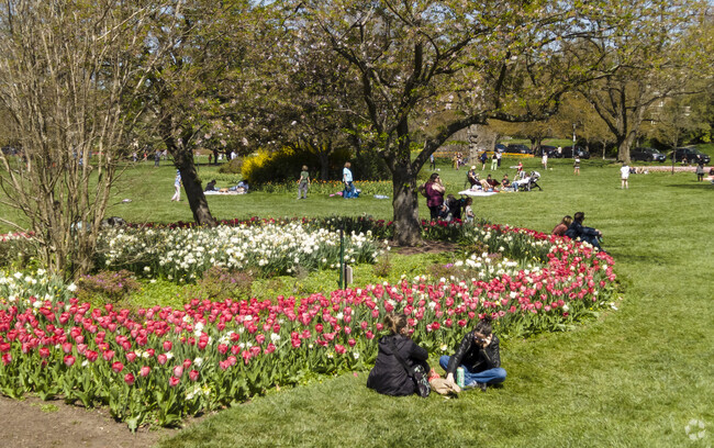 Richnor Springs residents can find a peaceful escape in Sherwood Gardens.