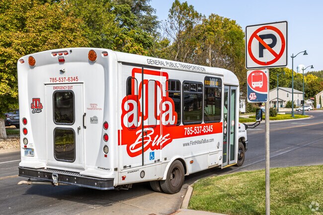 The aTa Bus runs through East Campus and has a stop along 11th Street.