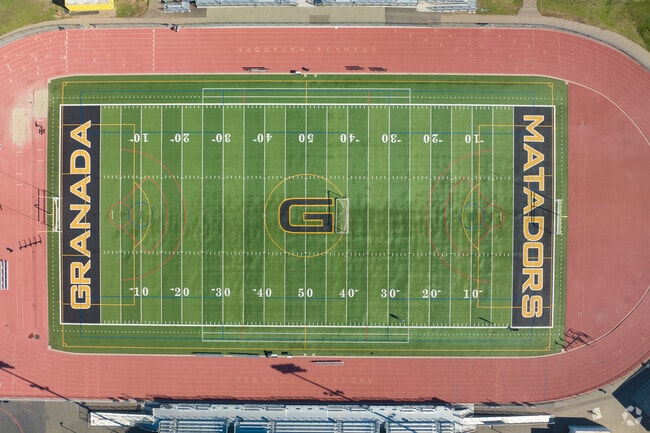 Granada High's school color is gold.