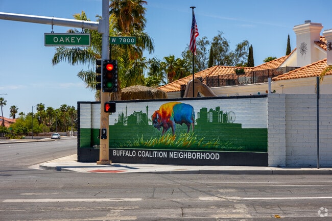 Buffalo is a close-knit neighborhood with a bright personality.