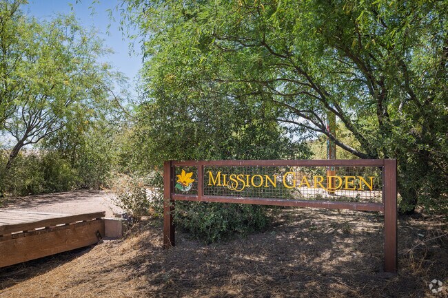 Mission Garden in Kroeger showcases plants grown in the area for over 4,000 years.