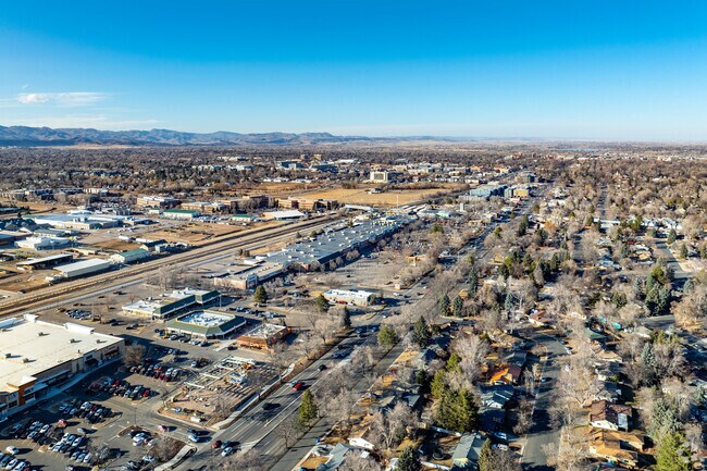 Wellington is located around 10 miles northeast of Fort Collins where you'll find larger shops.