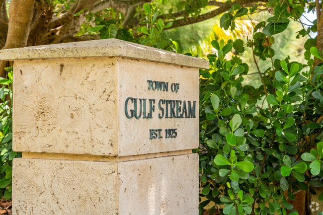The town of Gulf Stream was established in 1925.