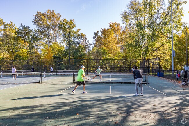 Stay active playing pickleball at Ellenberger Park in Southeast Indianapolis.