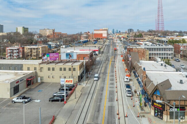 The KC Streetcar will be commuting along Main Street through the Broadway Gillham neighborhood.