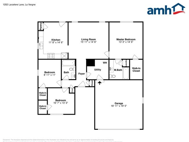 1202 Larzelere Ln, La Vergne, TN 37086 - photo 2