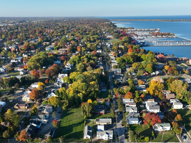 Frontier is located near the shore of Lake Erie.