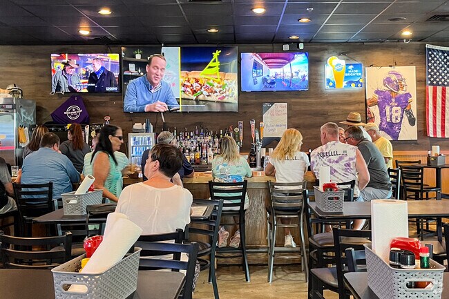 Burnt Store Tavern is a popular place to watch the game and gather with friends.