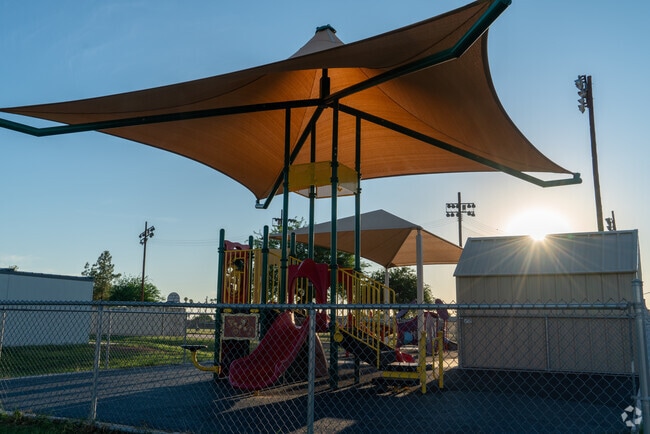 Kids love the playground at Palo Verde Middle School.