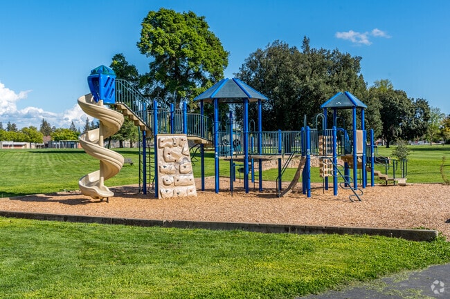 The playground at Dave Roberts Community Park is a lot of fun.