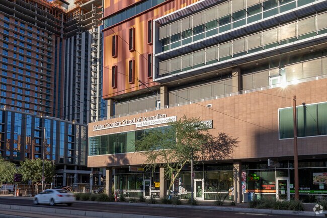 ASU hosts classes in Downtown Phoenix, including the Walter Cronkite School of Journalism.