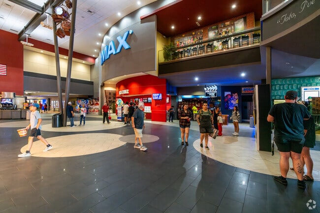 Premiere Cinemas near Wester is full of movie-goers on a Tuesday evening.