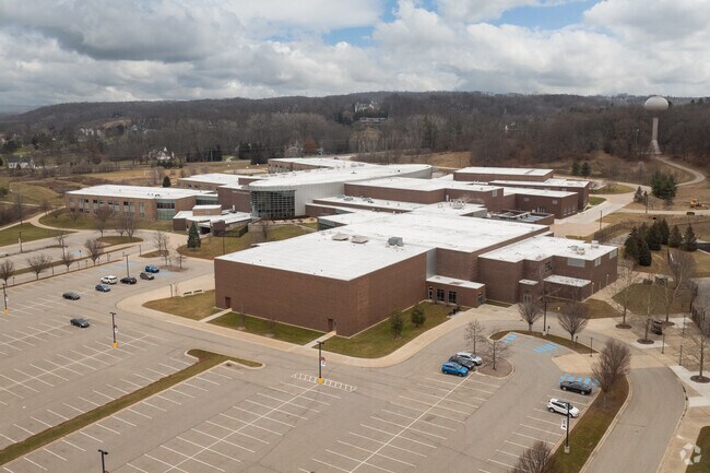 Eastern High School, Aerial.