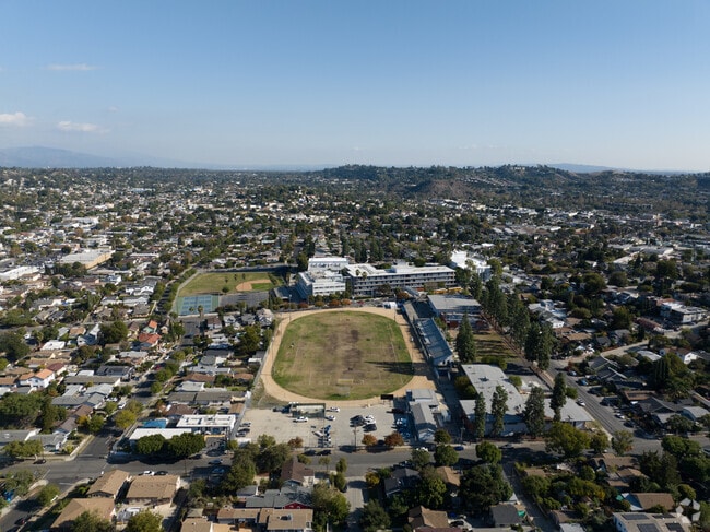 Benjamin Franklin High School Aerial - 2