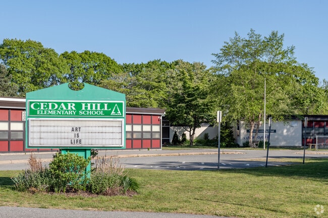 Cedar Hill Elementary in Cowesett provides a safe and welcoming learning environment.