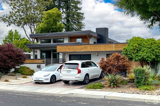 Two-story California Modern-Style homes in Monta Loma are popular.