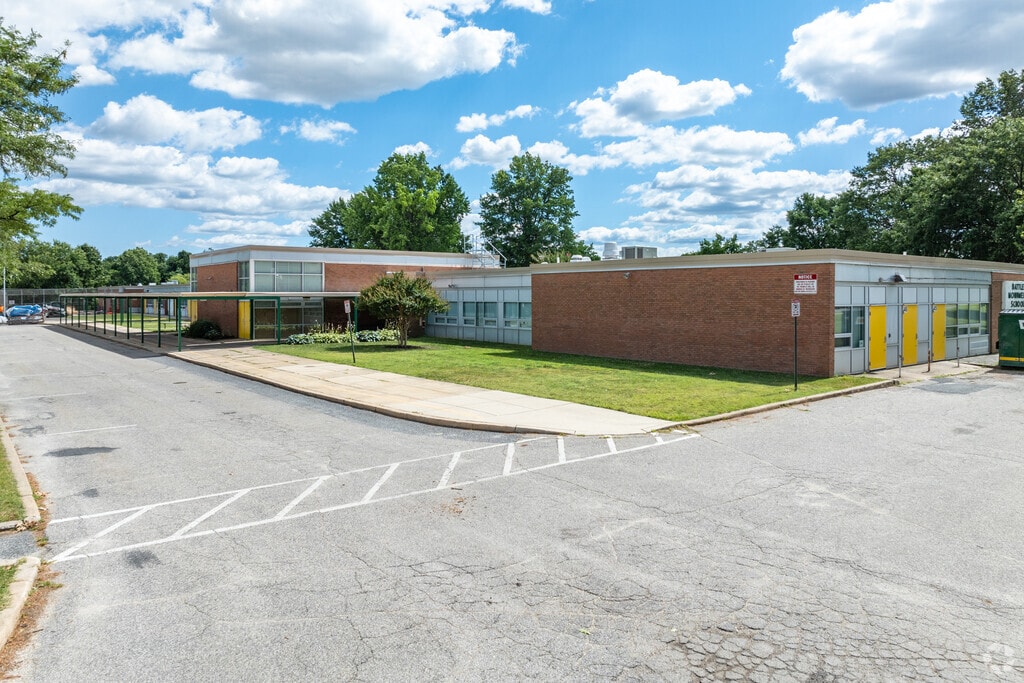 Battle Monument School in Dundalk serves Pre-K-12th grade.
