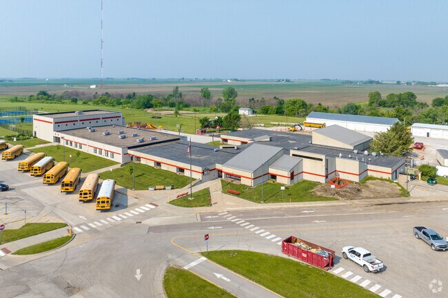 North Polk Central Elementary School Aerial