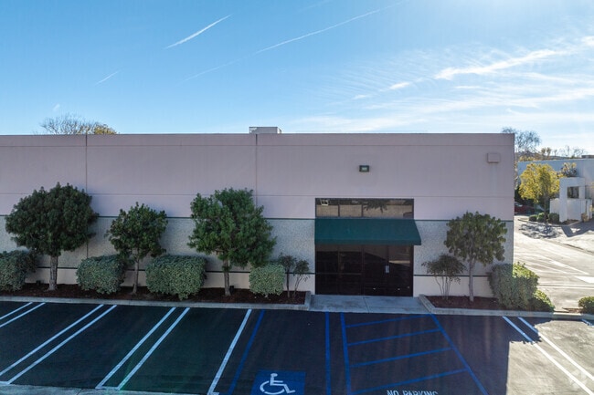 There are multiple entrances for Grace Christian Academy.