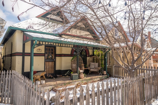 Baker residents can enjoy watching the streets from their front porch.