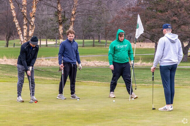 Columbus Country Club is where many locals spend their time, enjoying the golf course.