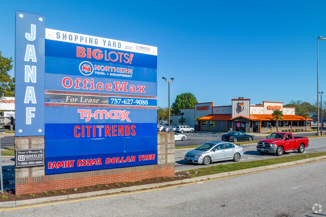 Janaf shopping center offers Crown Point shoppers a variety of big box stores.