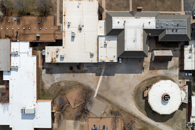Here is a top down view of Andale Elementary/Middle School.