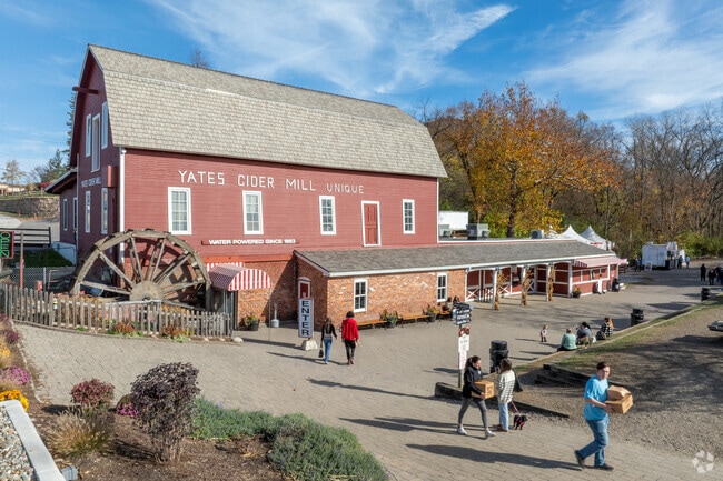 Rochester Hills is home to the famous Yates Cider Mill.