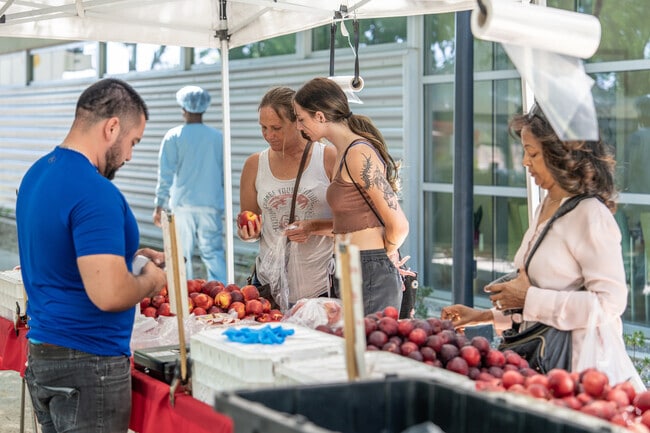 Residents can discover local flavors at Kaiser Farmer's Market.