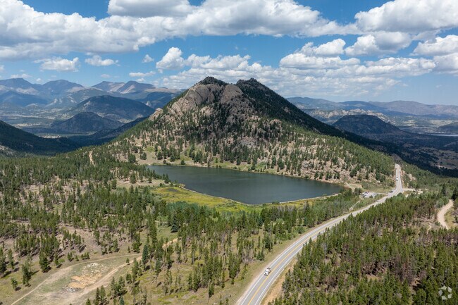 Hidden Lake is a gorgeous alpine lake located near Ward, Colorado, in the Boulder County area.