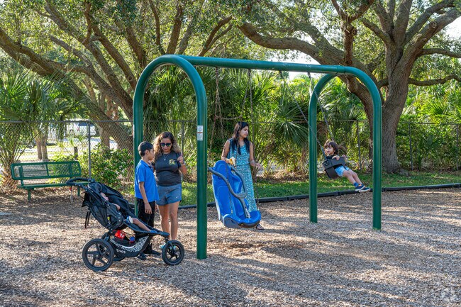 Enjoy a beautiful afternoon with your kids at Turtle Run Park in Bayshore Heights.