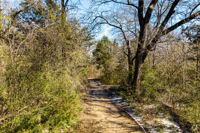 Spring Creek Nature Area Trails is a great location for a hike in Sherrill Park.