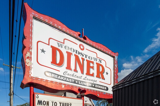 Dine at the Woodstown Diner for breakfast, lunch, or dinner.