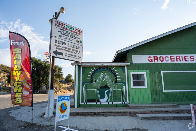 Shop for essentials at Campo Green Store and Deli.