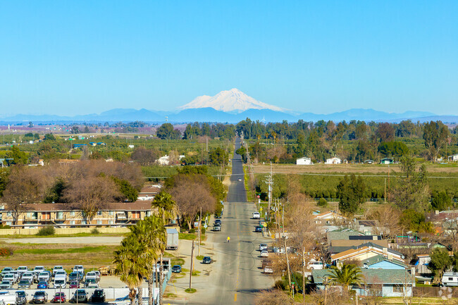 Red Bluff is a 20 mile drive north of Corning.