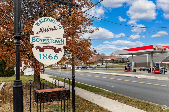 Historic Boyertown was incorporated in 1866.
